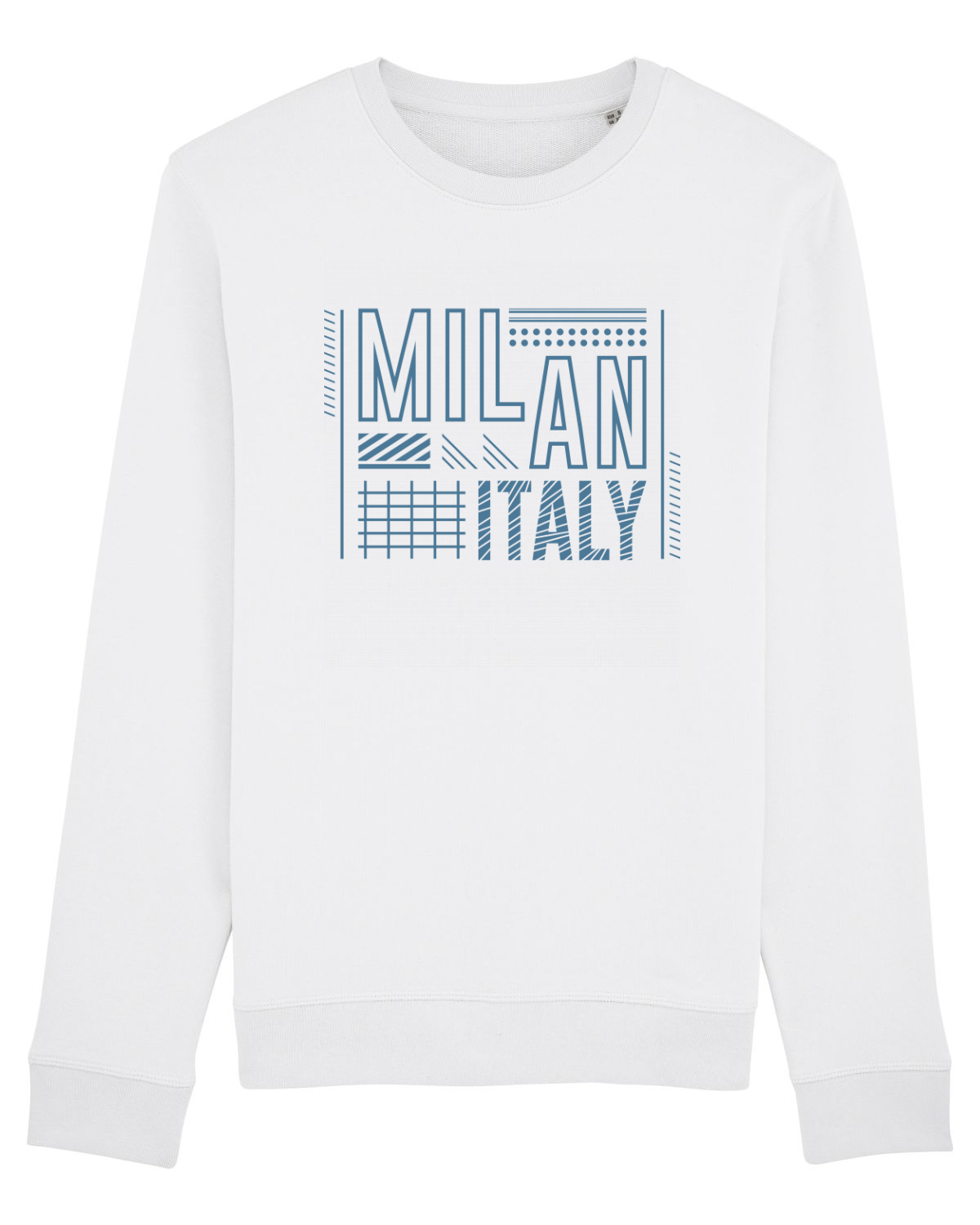 Bluză mânecă lungă Unisex Rise White