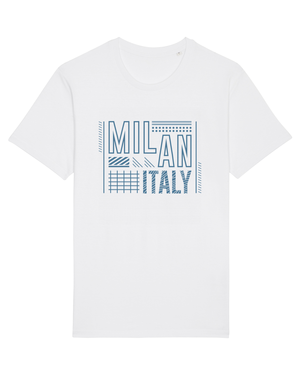 Tricou mânecă scurtă Unisex Rocker White