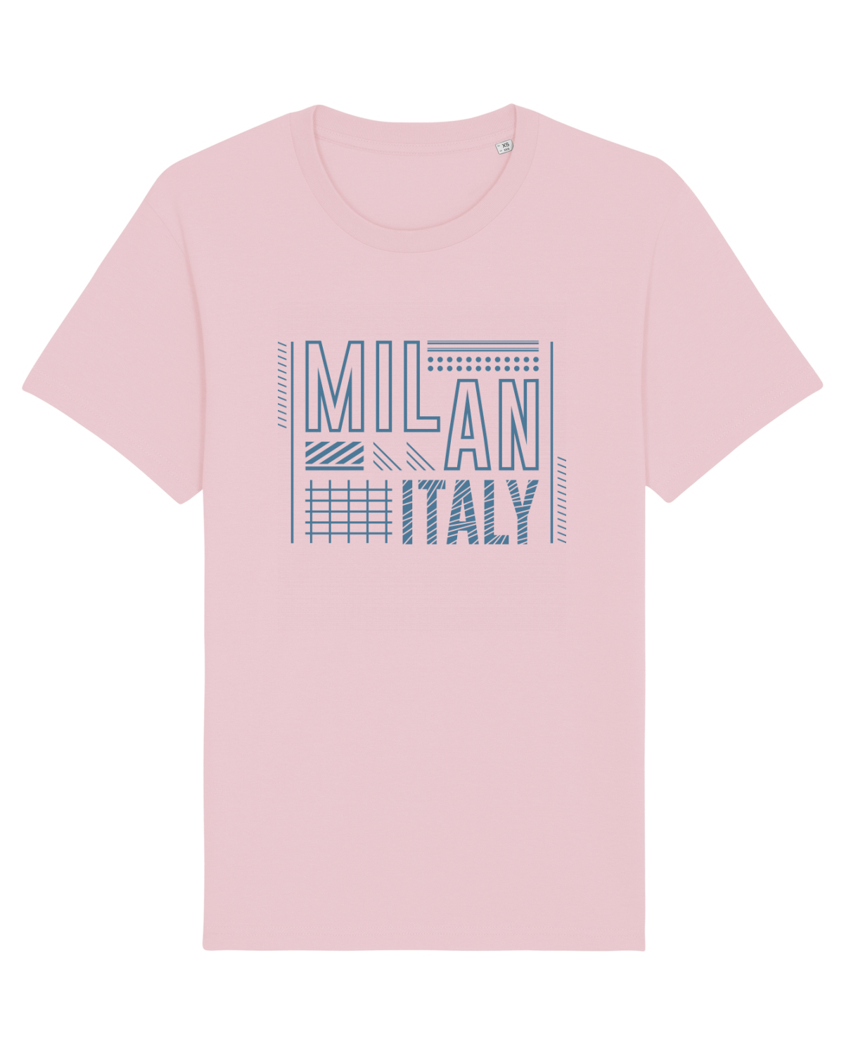 Tricou mânecă scurtă Unisex Rocker Cotton Pink