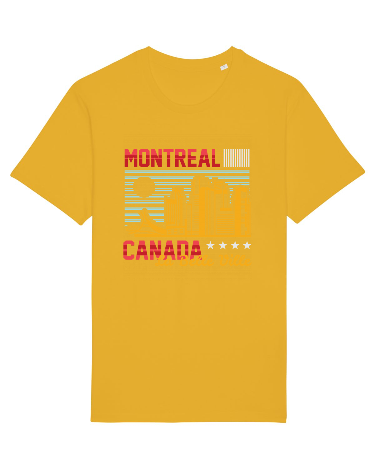 Tricou mânecă scurtă Unisex Rocker Spectra Yellow
