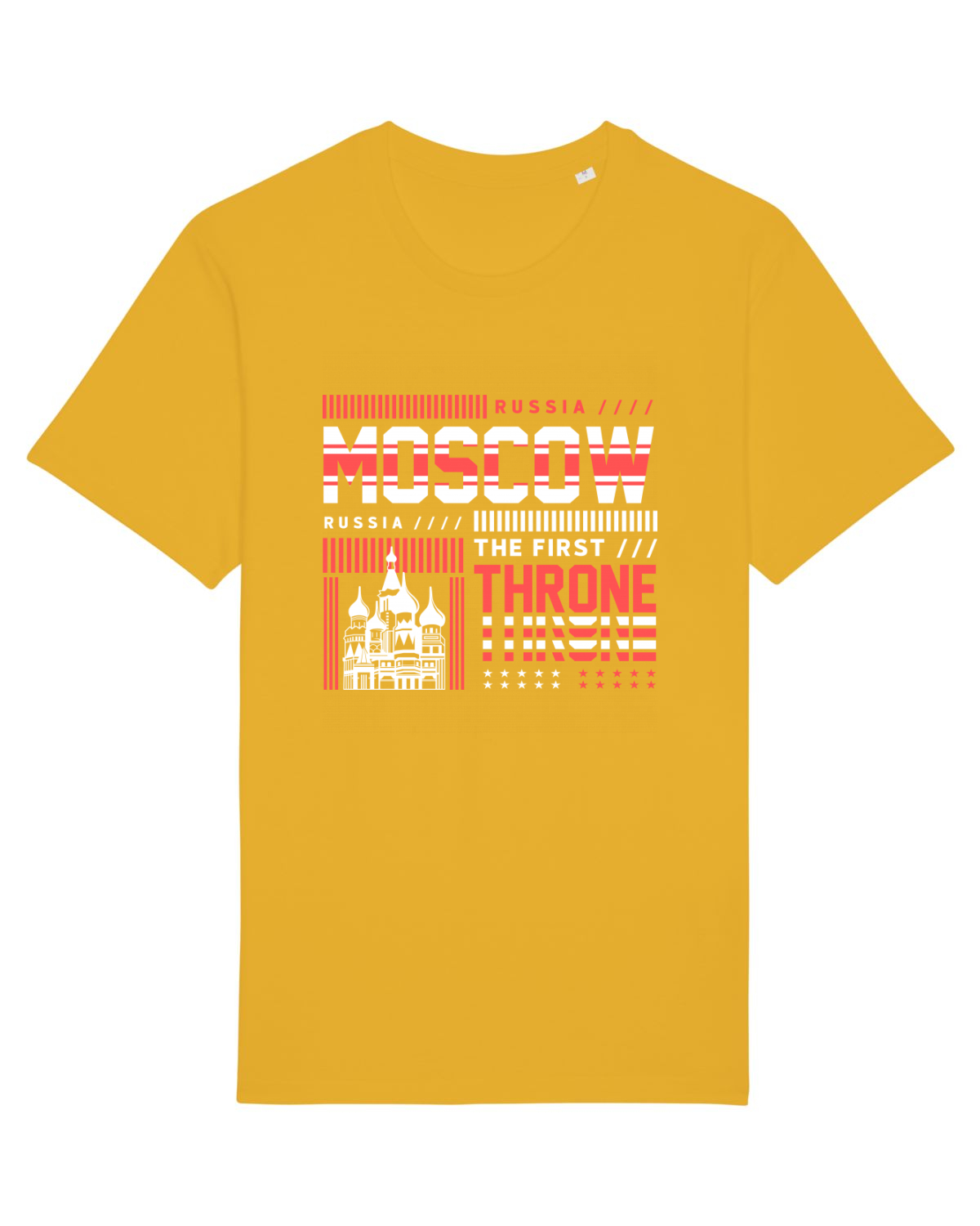 Tricou mânecă scurtă Unisex Rocker Spectra Yellow