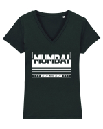Mumbai Tricou mânecă scurtă guler V Damă Evoker