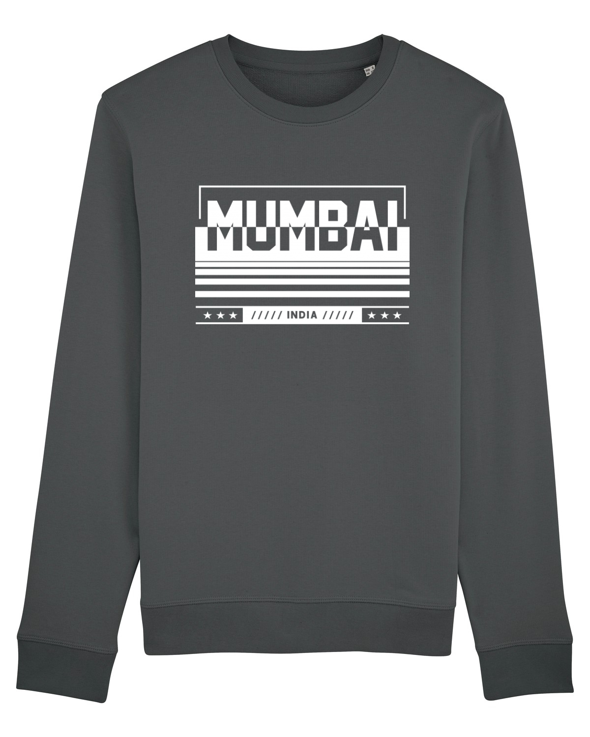 Bluză mânecă lungă Unisex Rise Anthracite