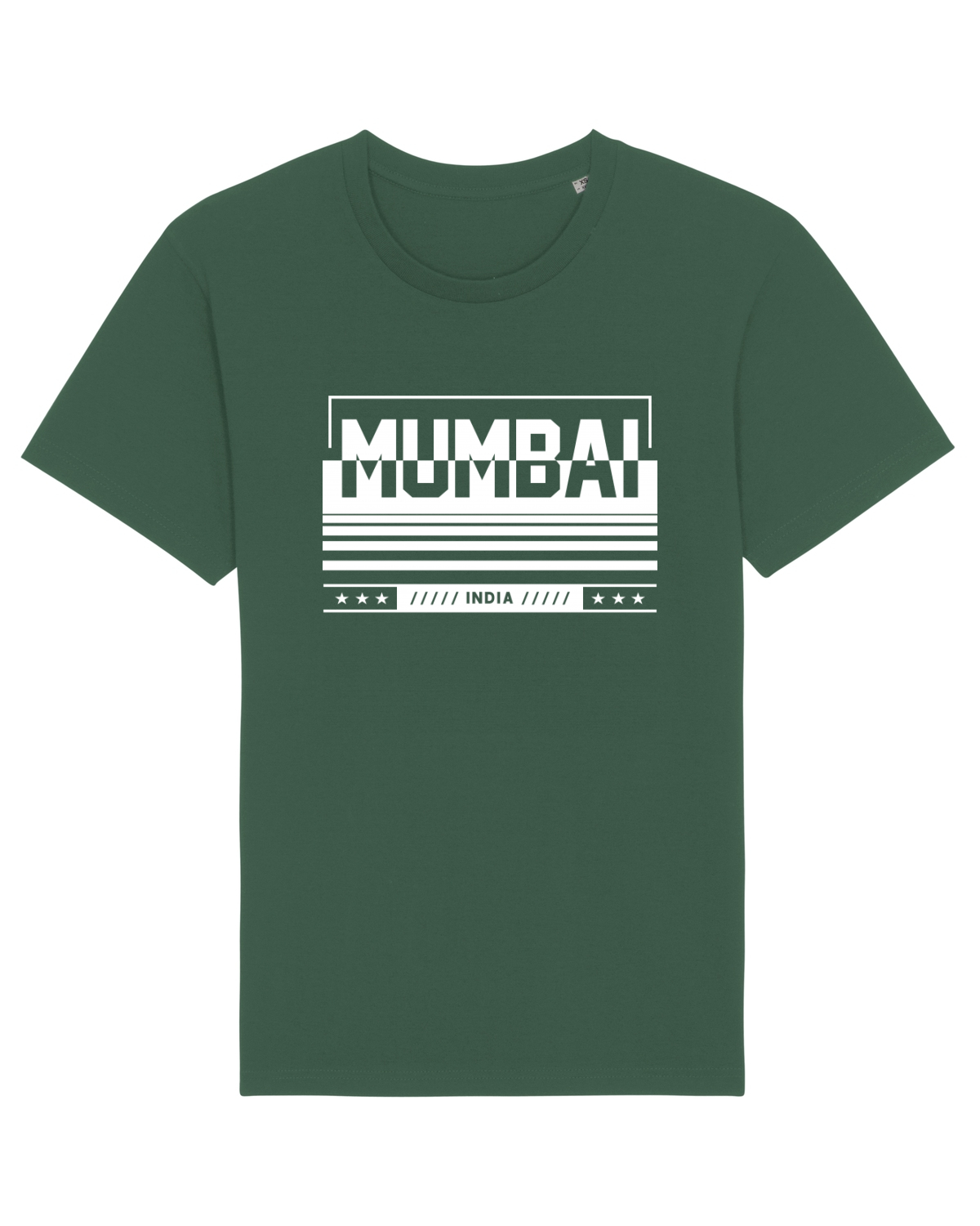 Tricou mânecă scurtă Unisex Rocker Bottle Green