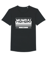 Mumbai Tricou mânecă scurtă guler larg Bărbat Skater