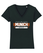 Munich Tricou mânecă scurtă guler V Damă Evoker