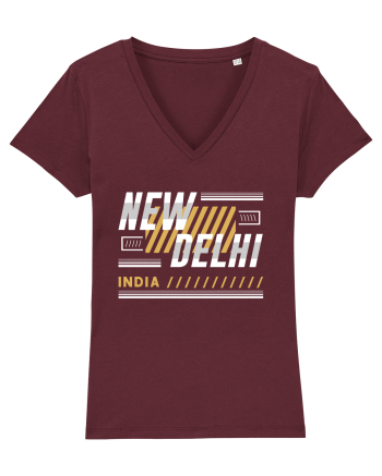 New Delhi Burgundy