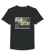 New Delhi Tricou mânecă scurtă guler larg Bărbat Skater