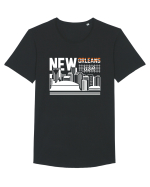 New Orleans Tricou mânecă scurtă guler larg Bărbat Skater