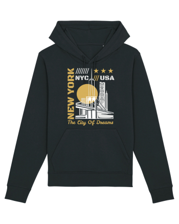 New York The City Of Dreams Black