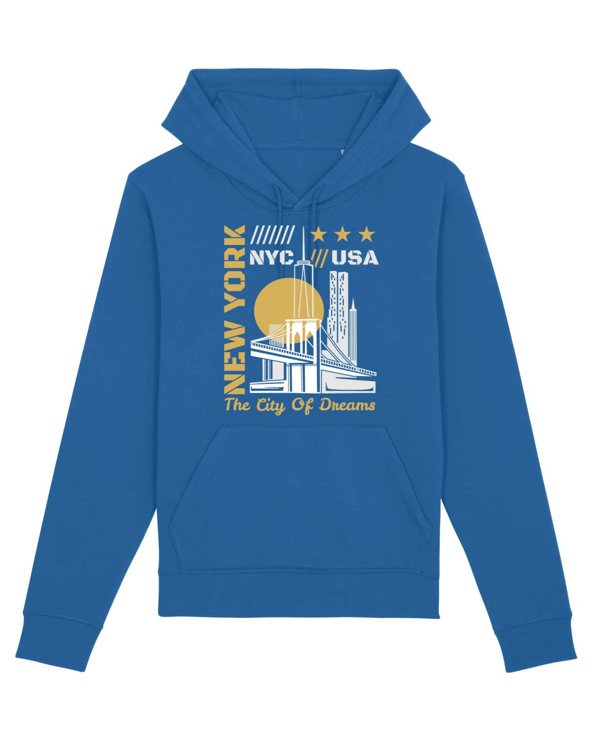 Hanorac Unisex Drummer Royal Blue