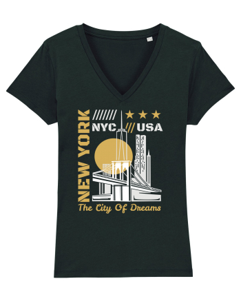 New York The City Of Dreams Black