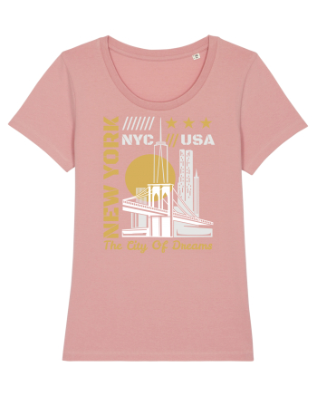 New York The City Of Dreams Canyon Pink
