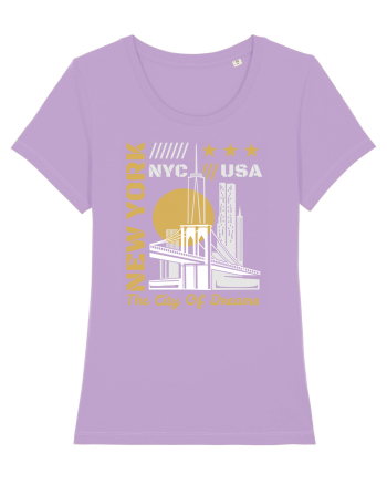 New York The City Of Dreams Lavender Dawn