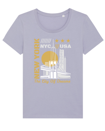 New York The City Of Dreams Lavender