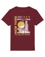 New York The City Of Dreams Tricou mânecă scurtă  Copii Mini Creator