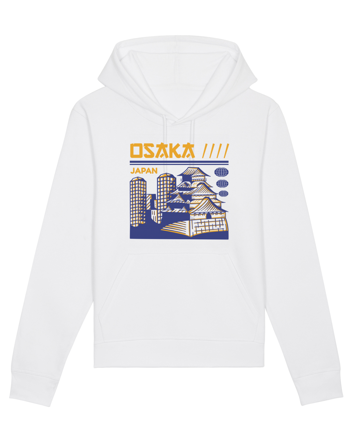 Hanorac Unisex Drummer White