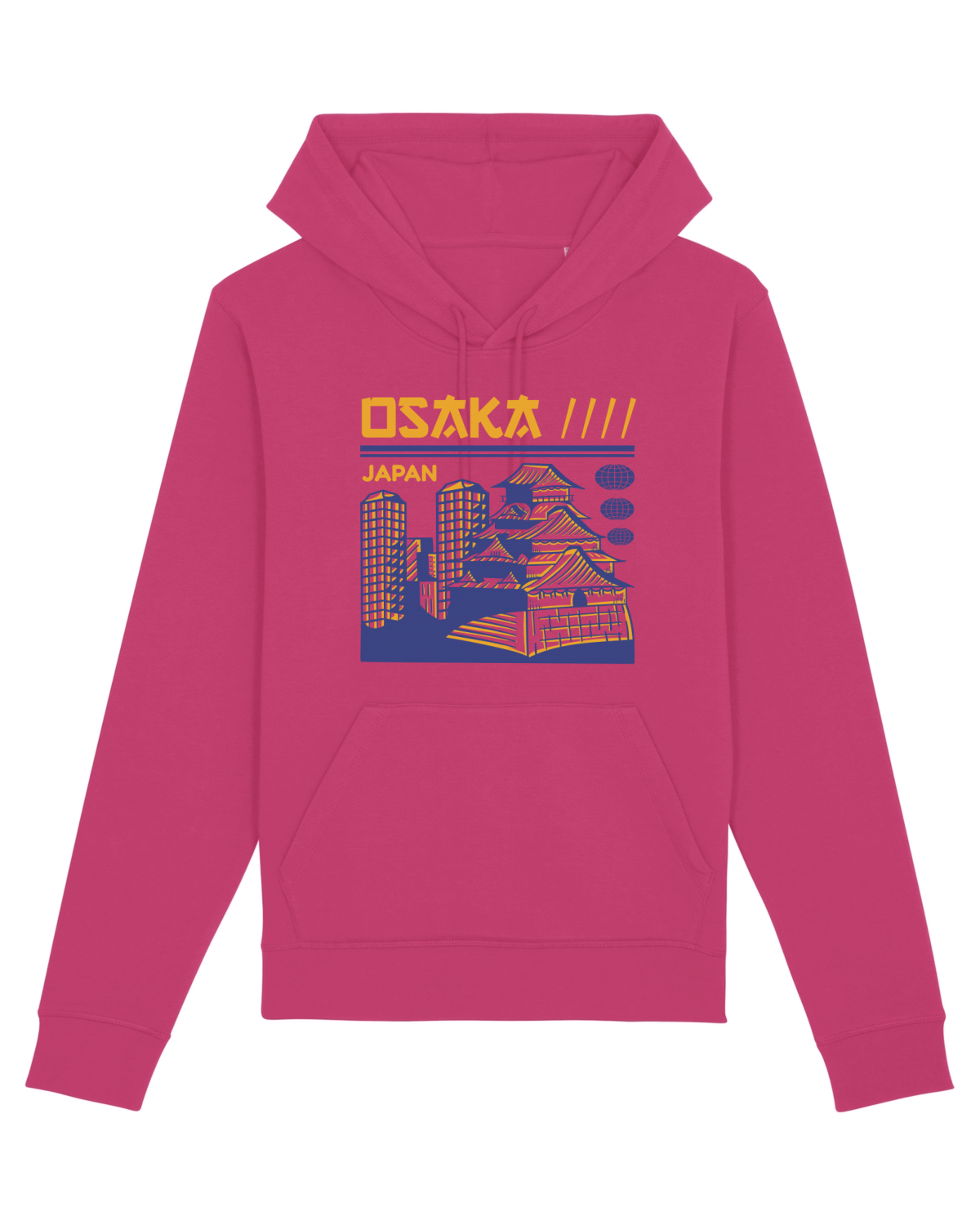 Hanorac Unisex Drummer Raspberry