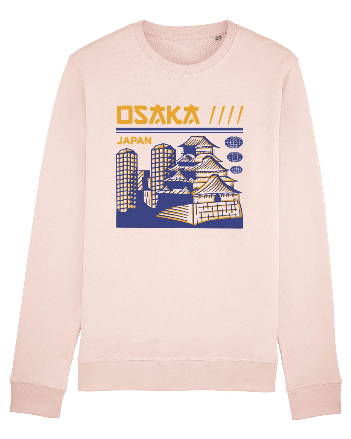Bluză mânecă lungă Unisex Rise Candy Pink