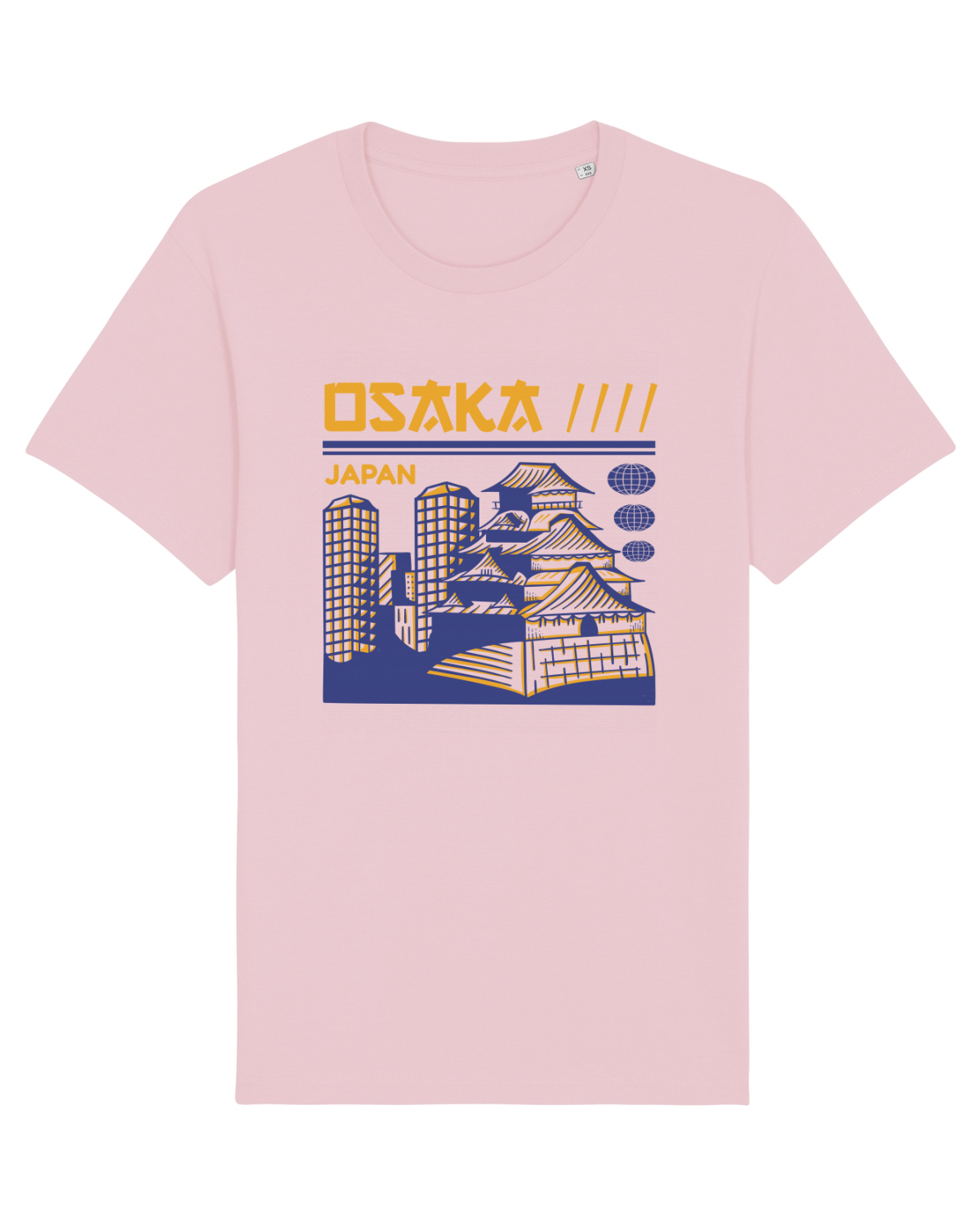 Tricou mânecă scurtă Unisex Rocker Cotton Pink