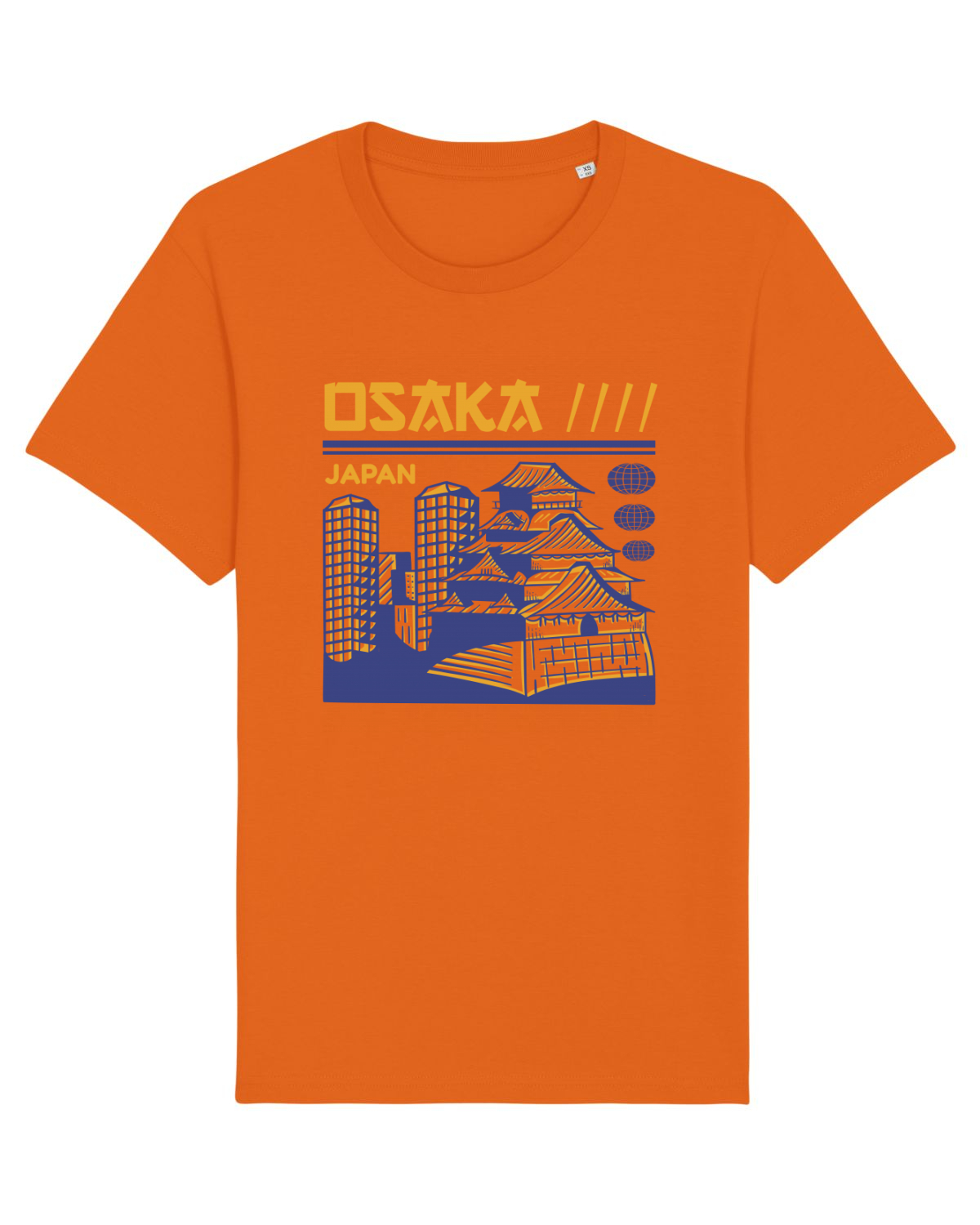 Tricou mânecă scurtă Unisex Rocker Bright Orange