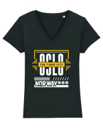 Oslo Tricou mânecă scurtă guler V Damă Evoker