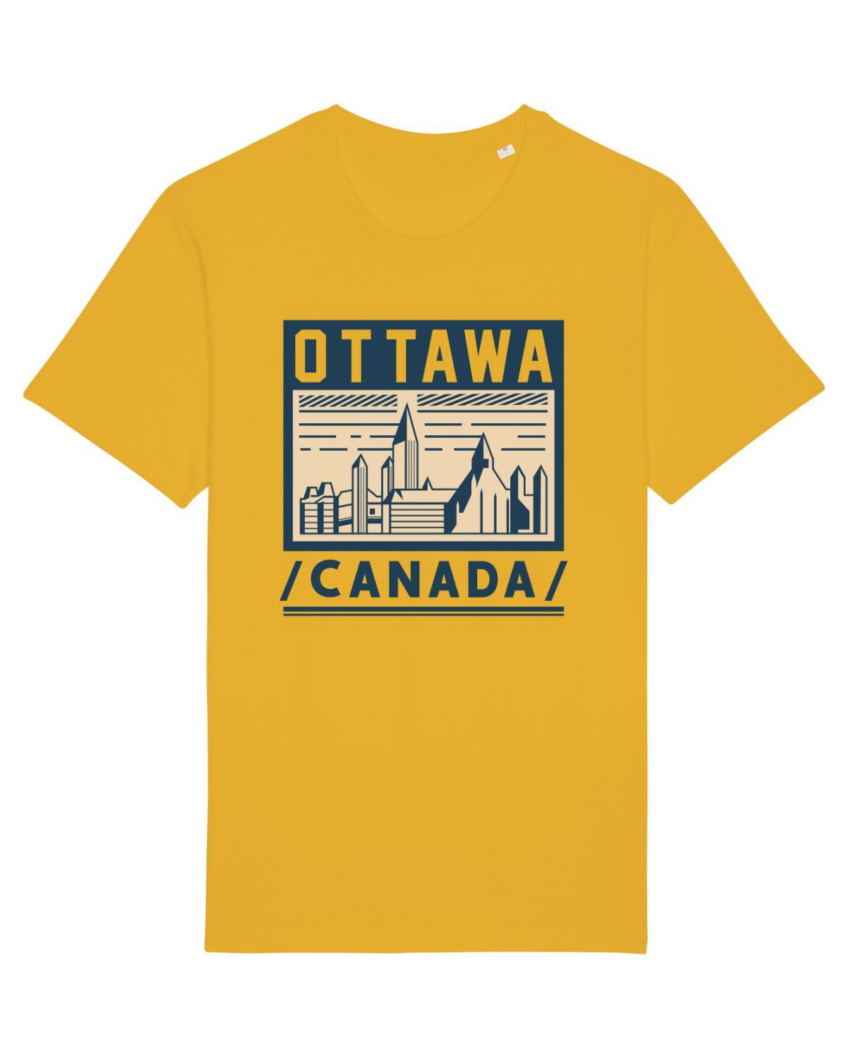 Tricou mânecă scurtă Unisex Rocker Spectra Yellow