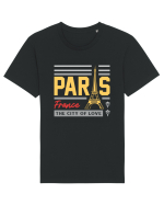 Paris Tricou mânecă scurtă Unisex Rocker