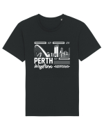 Perth Tricou mânecă scurtă Unisex Rocker