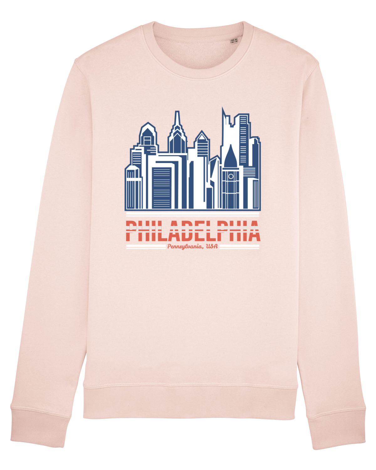 Bluză mânecă lungă Unisex Rise Candy Pink