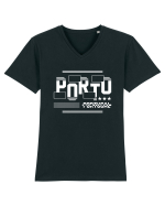 Porto Tricou mânecă scurtă guler V Bărbat Presenter