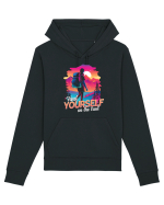 in stil synthwave - Find yourself on the trail Hanorac Unisex Drummer