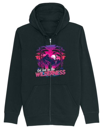 in stil synthwave - Get lost in the wilderness Black