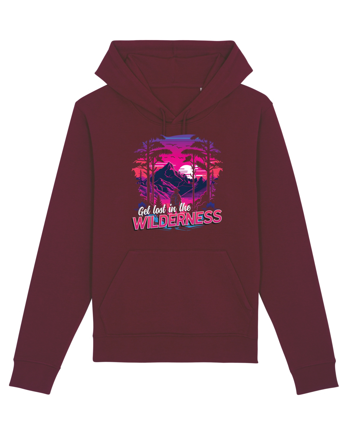 Hanorac Unisex Drummer Burgundy