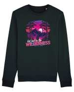 in stil synthwave - Get lost in the wilderness Bluză mânecă lungă Unisex Rise