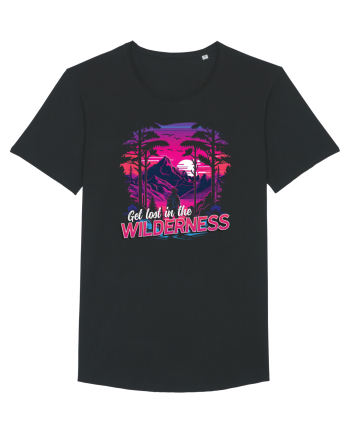 in stil synthwave - Get lost in the wilderness Black