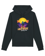 in stil synthwave - Hike more worry less Hanorac Unisex Drummer