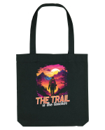 in stil synthwave - The trail is the teacher Sacoșă textilă