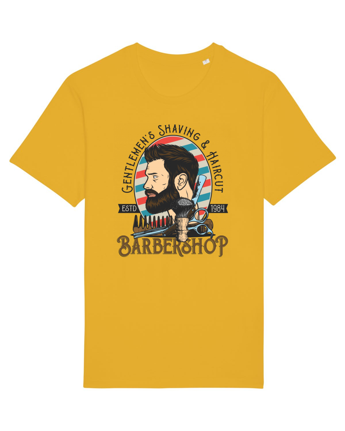 Tricou mânecă scurtă Unisex Rocker Spectra Yellow
