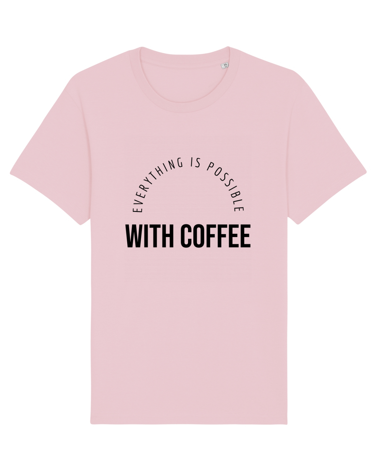 Tricou mânecă scurtă Unisex Rocker Cotton Pink