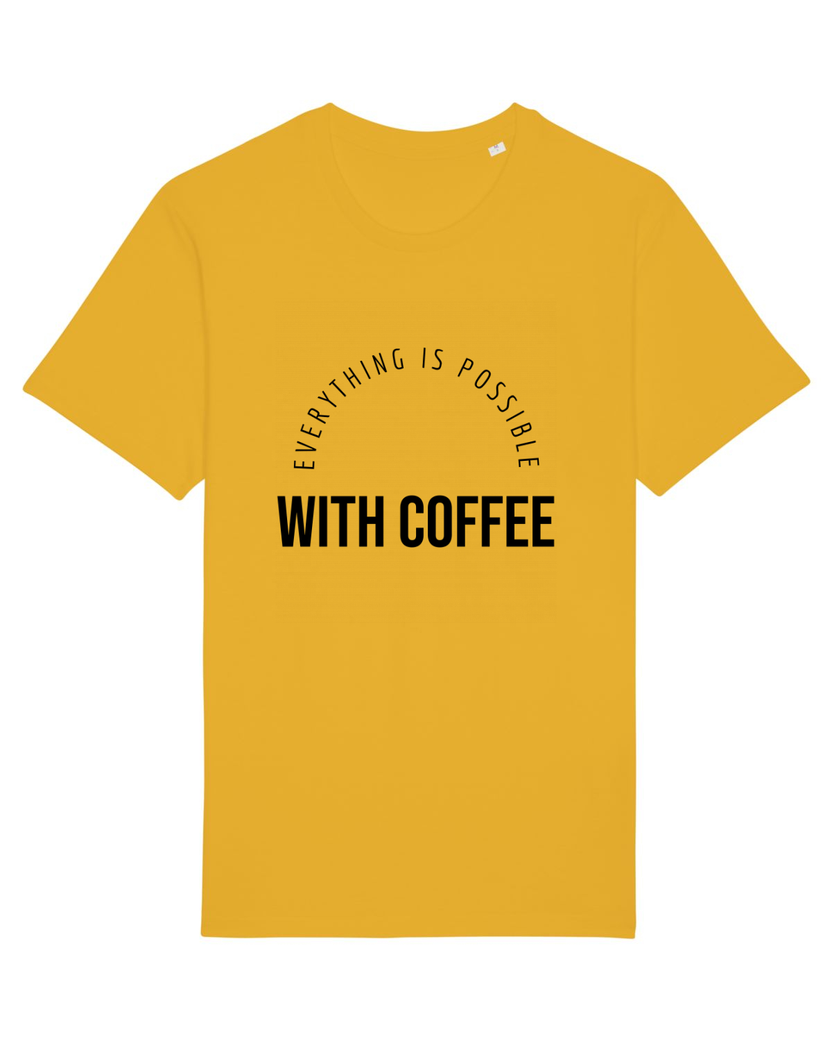 Tricou mânecă scurtă Unisex Rocker Spectra Yellow