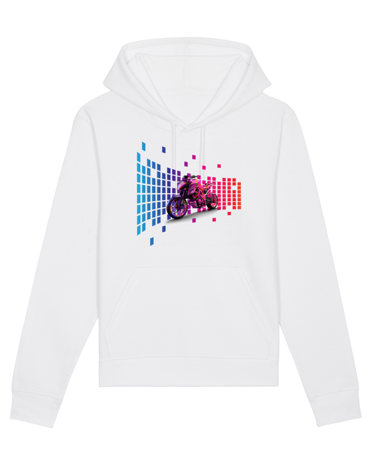 Hanorac Unisex Drummer White