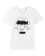 Monday mood Tricou mânecă scurtă guler V Bărbat Presenter