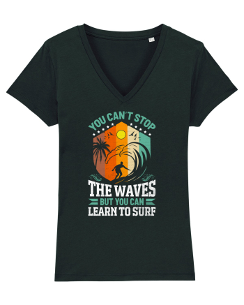 You can't stop the waves but you can learn to surf Black