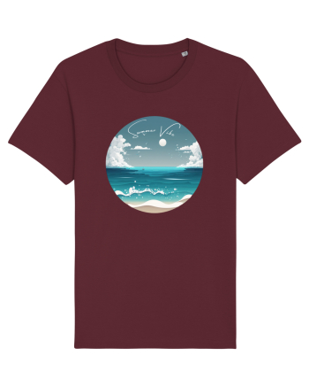 Summer Vibe Burgundy