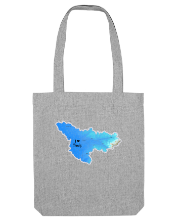 Timiș County Map Heather Grey