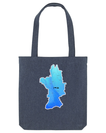 Olt County Map Midnight Blue