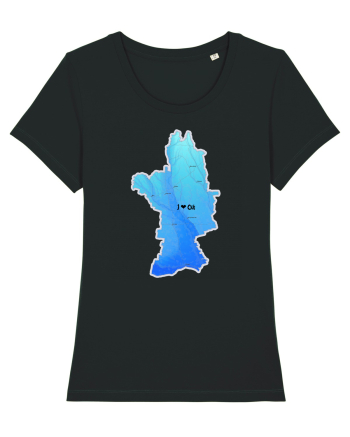 Olt County Map Black