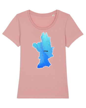 Olt County Map Canyon Pink