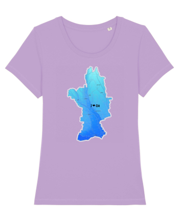 Olt County Map Lavender Dawn